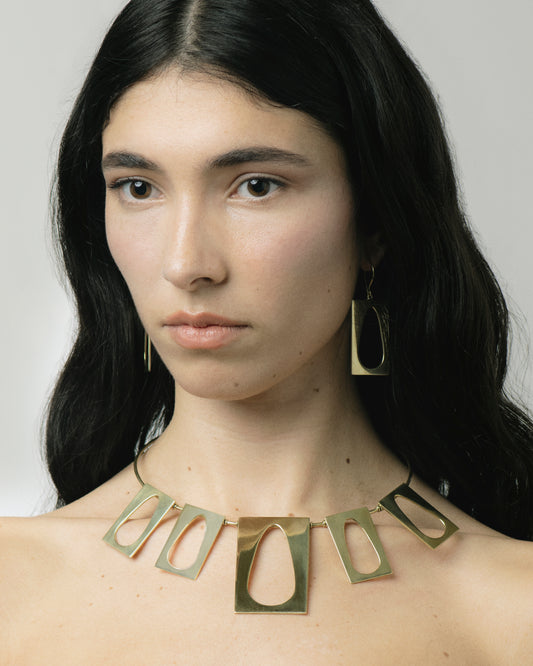 CARVED MENHIR NECKLACE