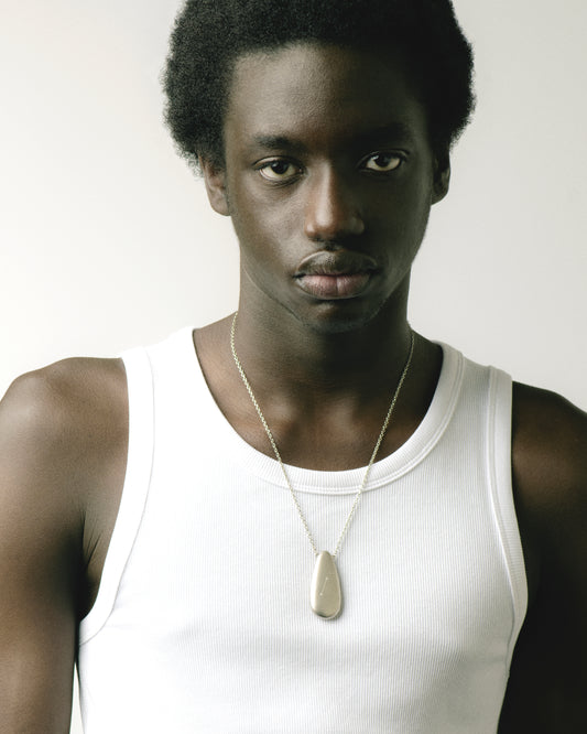 BRUSHED SILVER MENHIR L